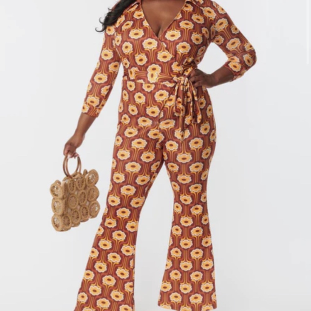 Unique Vintage Retro Inspired Jumpsuit
